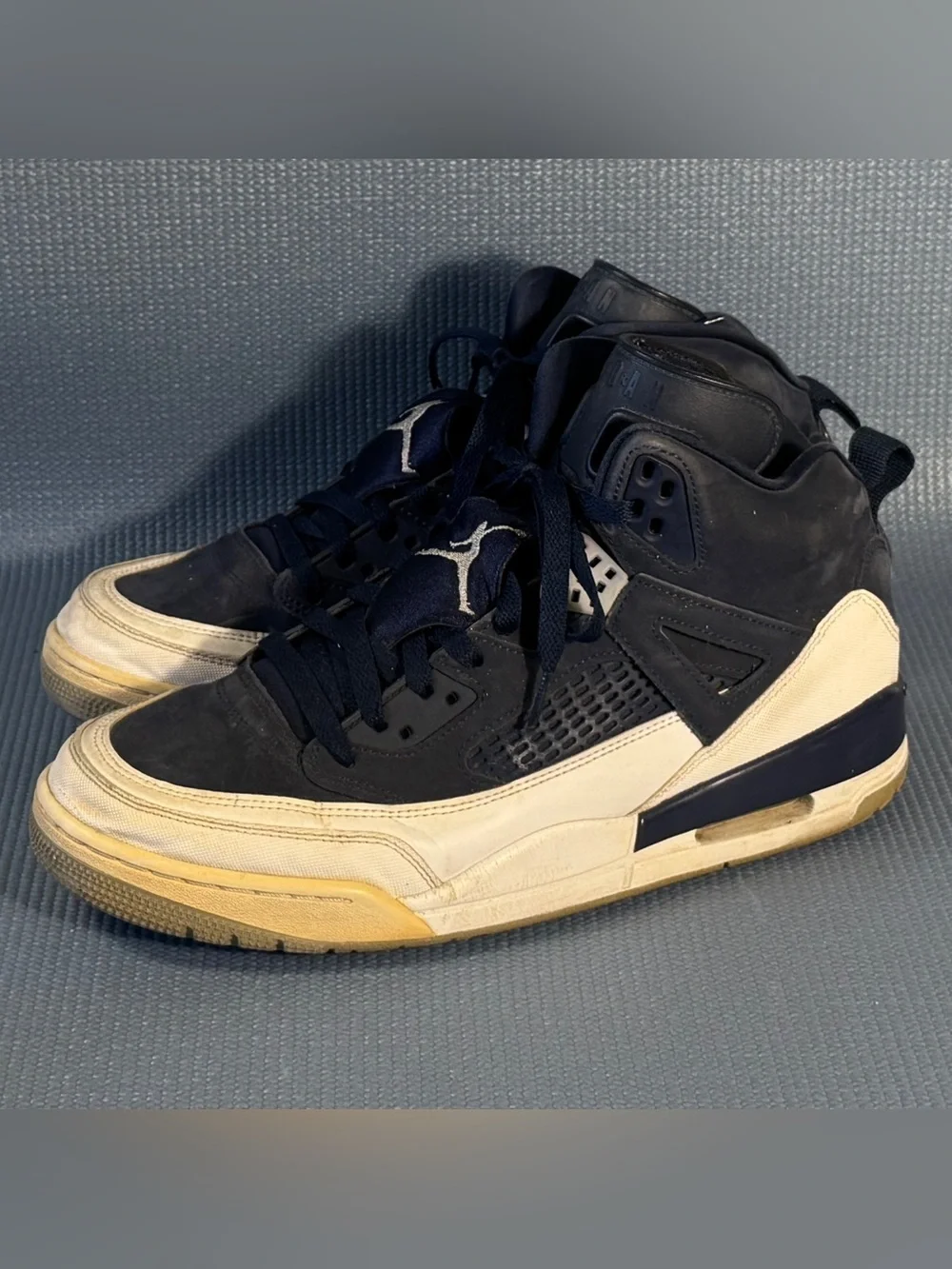 Nike Air Jordan Spizike Midnight Navy Basketball Shoes 315371-406 Men’s Size 11